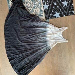 Tie dye maxi dress